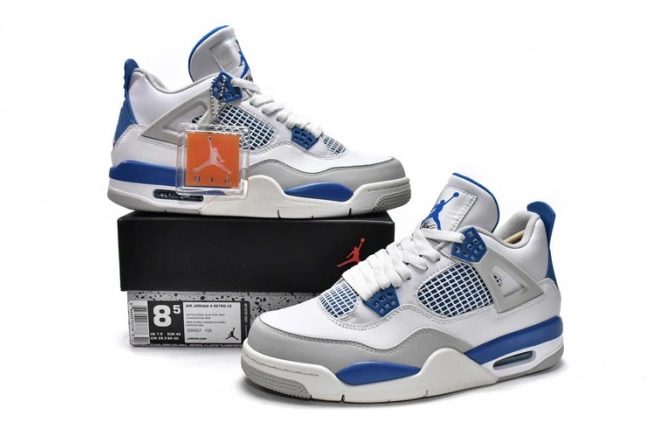 Rep TBK 4 Air Jordan (2012) Military Blue Retro 308497-105 0714